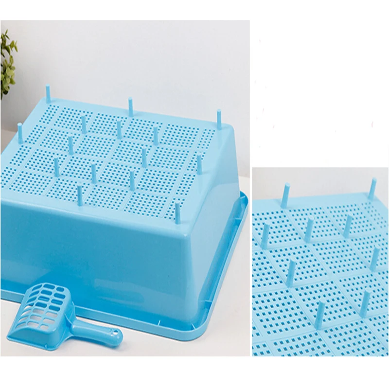 Контейнер для кошек туалет домашних животных антибрызговая подставка и собак