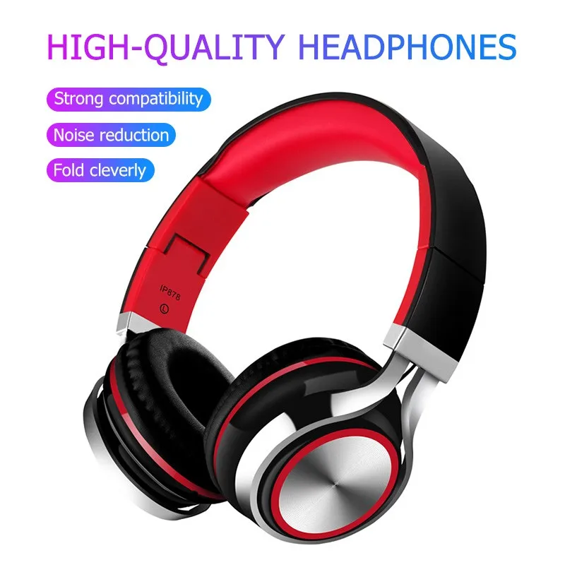 

Active Noise Cancelling Headphones Folding Wire-controlled Headset Music MP3 Mobile Phone Headphone