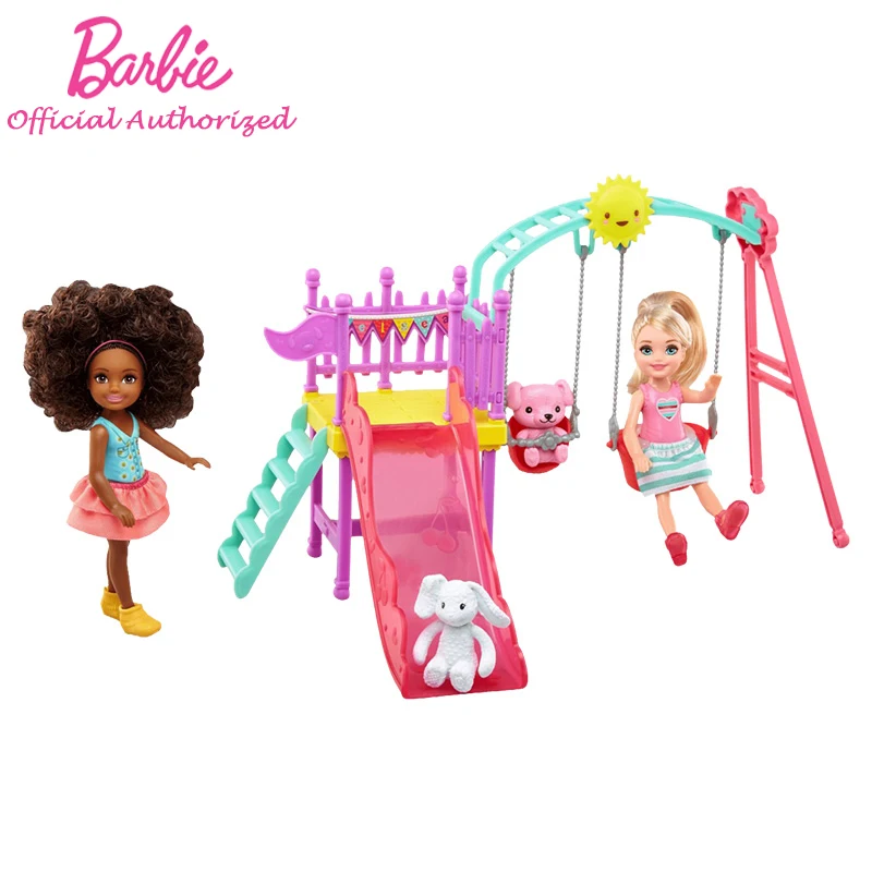 Барби авторизованные Игрушки для девочек клуб Челси кукла сна кровать FXG83 модная