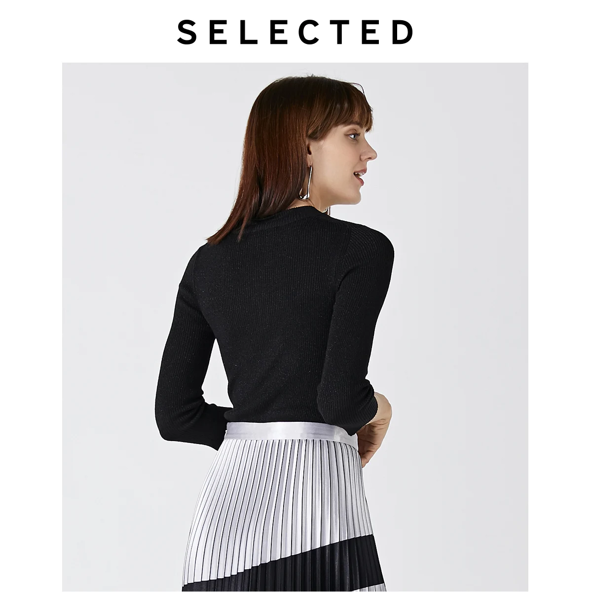 Женская трикотажная одежда с круглым вырезом и Размеры S | 419324502