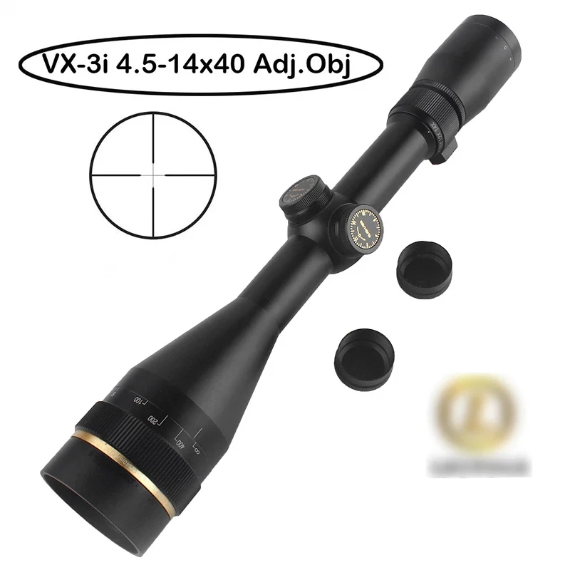 

VX-3i 4.5-14x40 Optic Sight AO Duplex Reticle Hunting RifleScopes 1 Inch Tube Tactical Sniper Airsoft Rifle Scope Sights