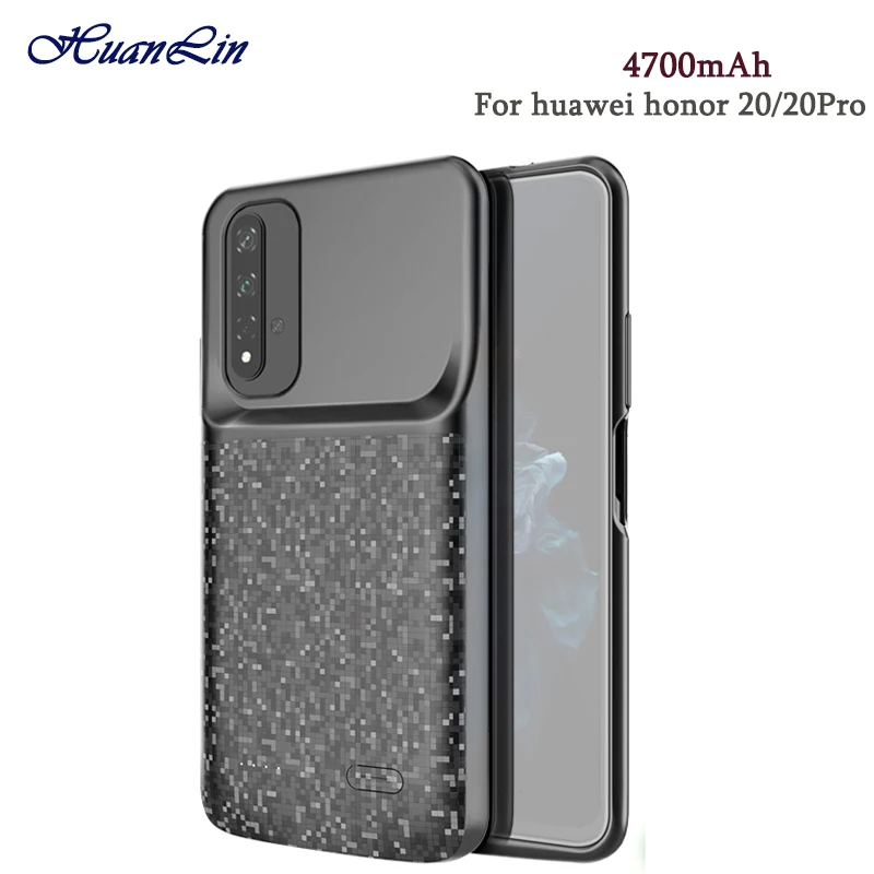 Новый высококачественный чехол с внешним аккумулятором на 4700 мАч для huawei honor 20/20Pro
