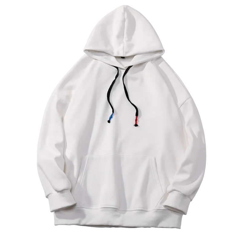 

2022 Men Harajuku Hoodies Men Women Baggy Streetwear White Hoodie Sweatshirts Male Hip Hop Oversized Basic Pullover