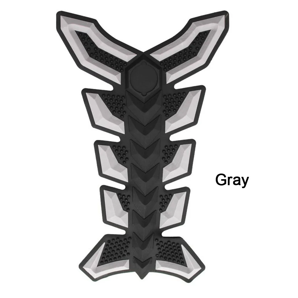 

Rubber Motorcycle 3D Sticker Self-adhesive Fish Bone Vinyl Waterproof Decal Auto Parts