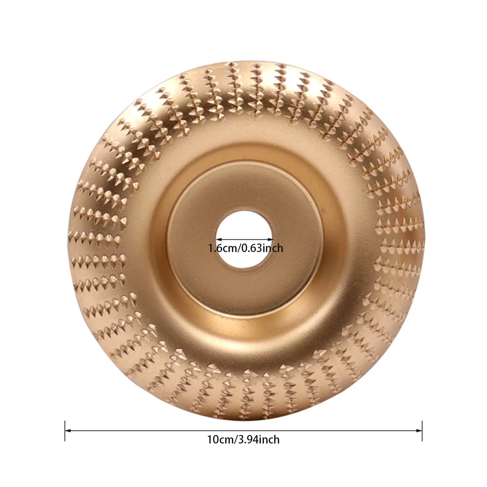 

Angle Grinder Wheel Sanding Disc Carving Tool Grinder Wheel Tungsten Carbide Gold 100mm Desk Wood Sanding Plastic Spines Disk