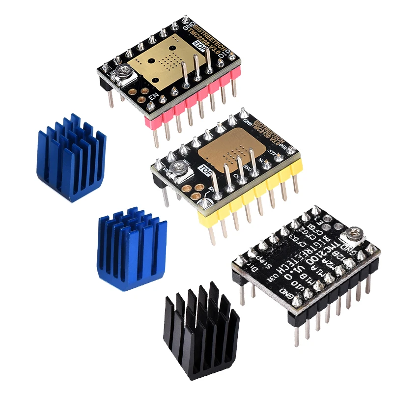 

Шаговый двигатель TMC2130 V3.0 SPI TMC2100 TMC2208, бесшумный драйвер StepStick, бесшумный, отличный SKR V1.3 PRO Ramps1.6, плата Reprap MKS GEN
