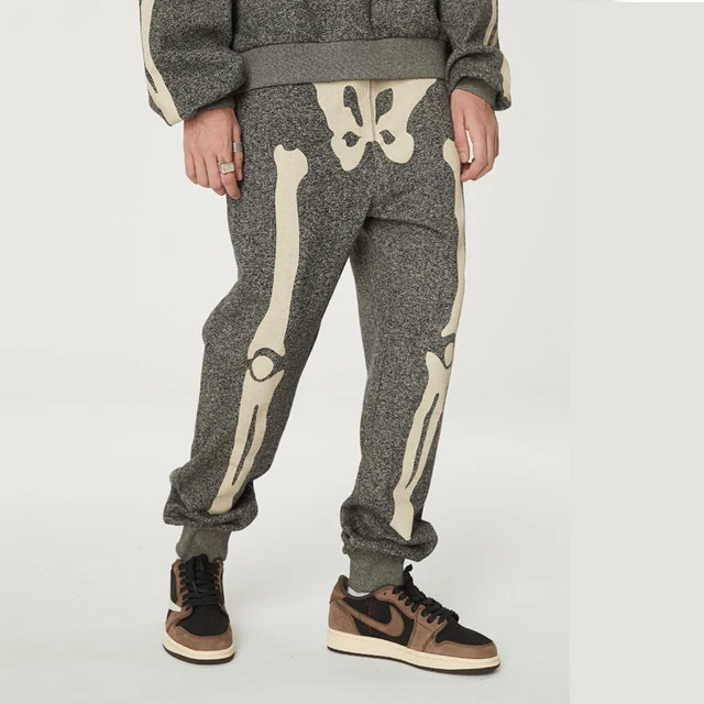 

Skeleton Bone Printing Crewneck Sweatshirts Men Women 1:1 Best Quality Pullovers Casual Oversize KAPITAL Hoodie WY244