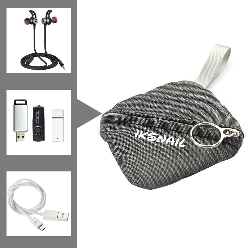 Snailhouse портативные наушники/Чехол кошелек для мелочи беспроводных наушников