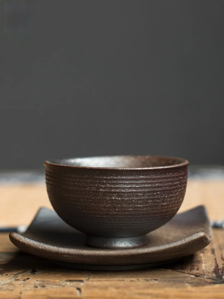 Керамическая чайная чашка ручной росписи керамическая китайская кунг-фу