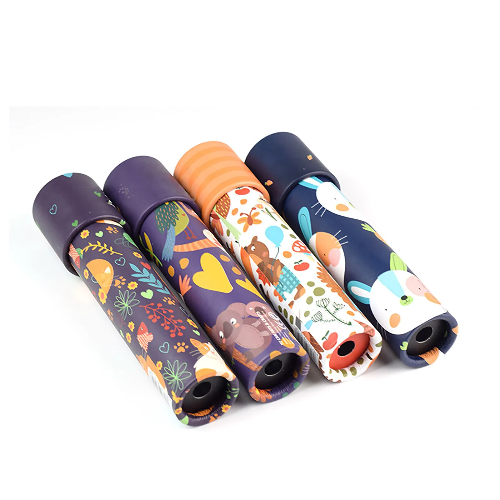 Мультяшный 3D вращающийся калейдоскоп волшебный фантазийный красочный мир малыш