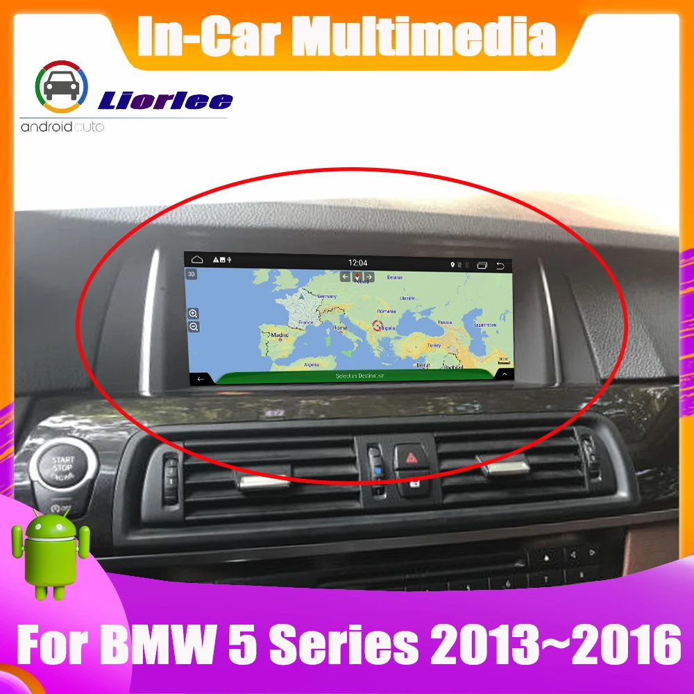 Автомобильный GPS навигатор для BMW 5 Series F10 F11 10 25 ~ 2013 2016 дюйма|Автомагнитолы| |