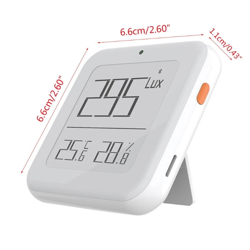 

A9LB Household Temperature/Humidity/Lightness Detector Sensor Bluetooth/Zigbee Version for Baby Room Greenhouse