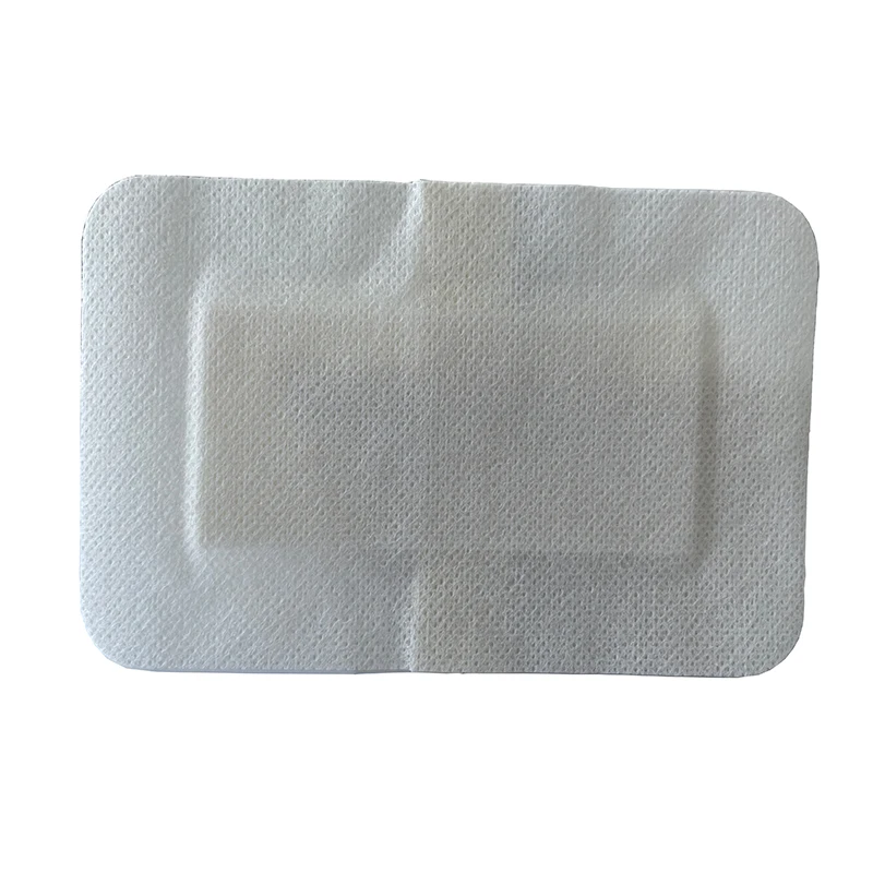 ISO13485 Approved Medical Sterile Packing Wound Treatment Non Woven 10x15cm Medical Adhesive Wound Dressing pad