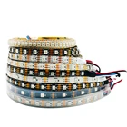 WS2815 (WS2812b WS2813 обновление) полноцветная светодиодная лента индивидуально Адресуемая умная RGB ленсветильник двойной сигнал водонепроницаемый DC12V