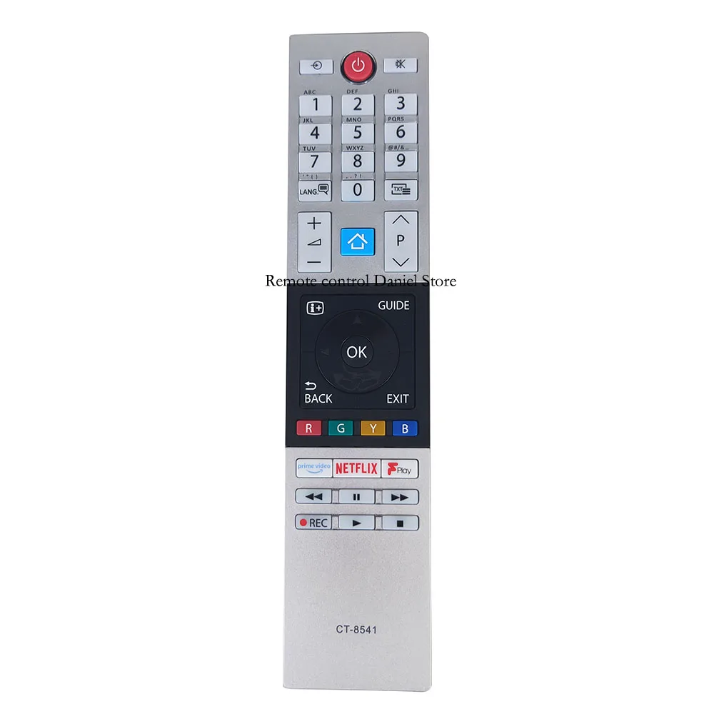 

CT-8541 For Toshiba LED TV Remote control 24WL3A63DB 32LL3A63DB 65U6863DB with Prime Video, NETFLIX & Fplay Buttons