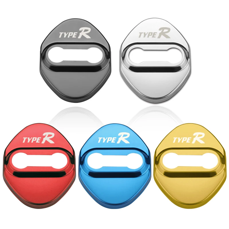 Автомобильный Дверной замок защитные чехлы Чехол для Honda Type r Civic R Accord CRV Hrv Jazz