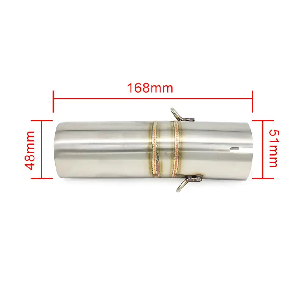 CRF 1000L мотоцикл без шнуровки средняя выхлопная труба Mid Link соединительная система