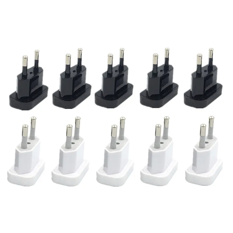 

2022.1pcs Power Plug Adapter US To EU Euro Europe Plug Power Plug Converter Travel Adapter US to EU Adapter Electrical Socket