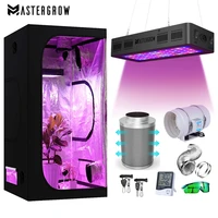 grow tent complete kit 2000w led grow light 456 carbon filter combo multiple size dark room for hydroponic growing system
