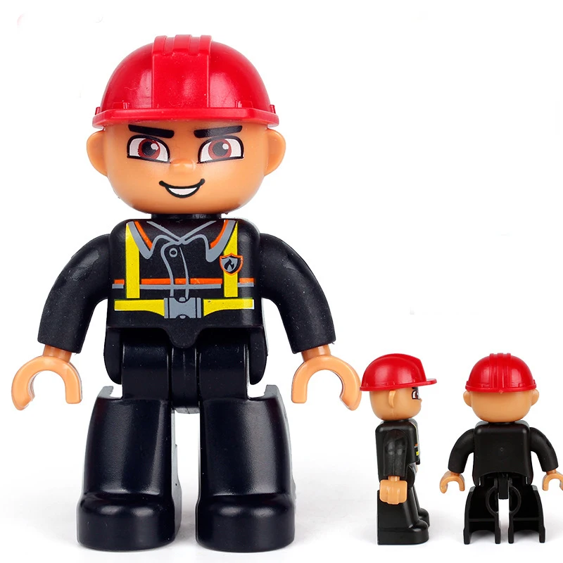 Большие строительные блоки детали для творчества экшн-модель DIY принц принцесса