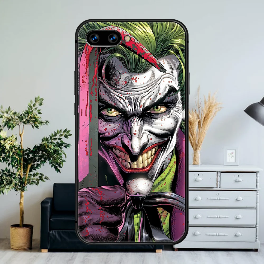 

Movie hot Superhero Joker Phone Case For Huawei Honor 6A 7A 7C 8 8A 8X 9 9X 10 10i 20 Lite Pro Play black Hoesjes Luxury