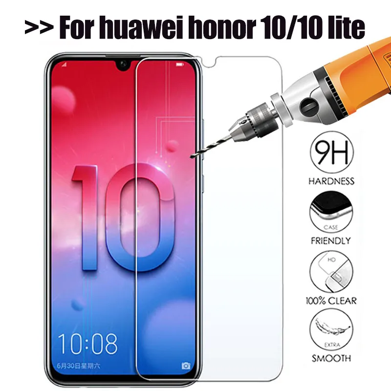 Закаленное стекло на honor 10 Lite светильник Защитное стекло для экрана протектор для huawei honor 9 lite honer 10lite Защитная пленка для телефона