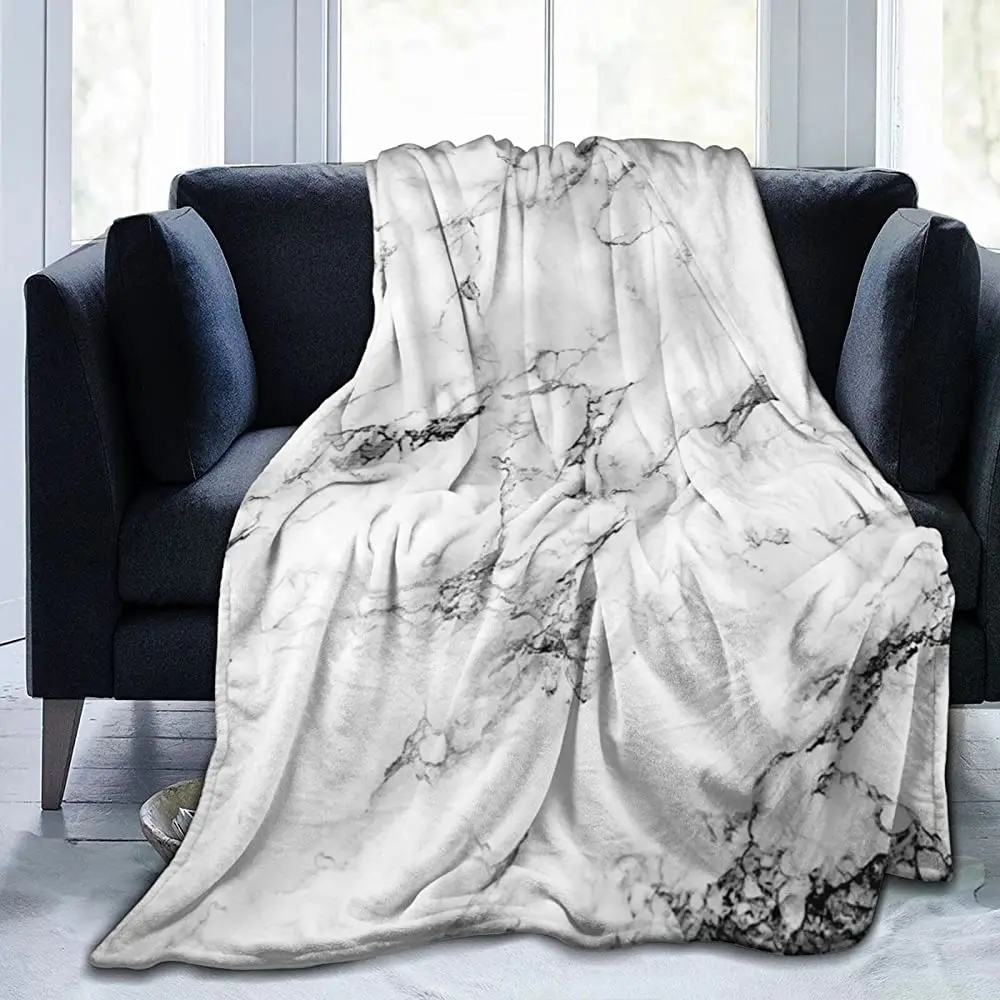 

Черно-белое Мраморное постельное белье, роскошное покрывало, одеяло для спальни, гостиной, дивана
