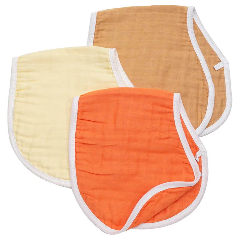 2019 New Arrivals Solid Color Baby Feeding Burp Cloths Newborn Drooling Absorpted Mat Bandana Baberos Bebe Bibs Kids' things | Детская