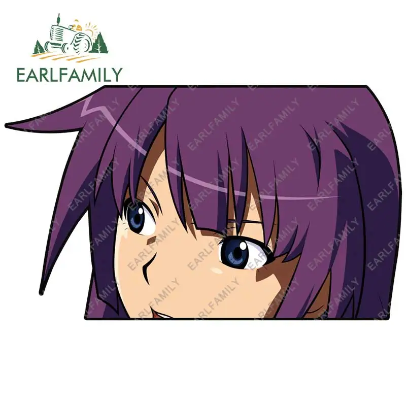 

EARLFAMILY 13 см x 7,7 см для senjougaхары автомобильные наклейки водонепроницаемые виниловые наклейки простые окна доска для серфинга Декор автомобил...