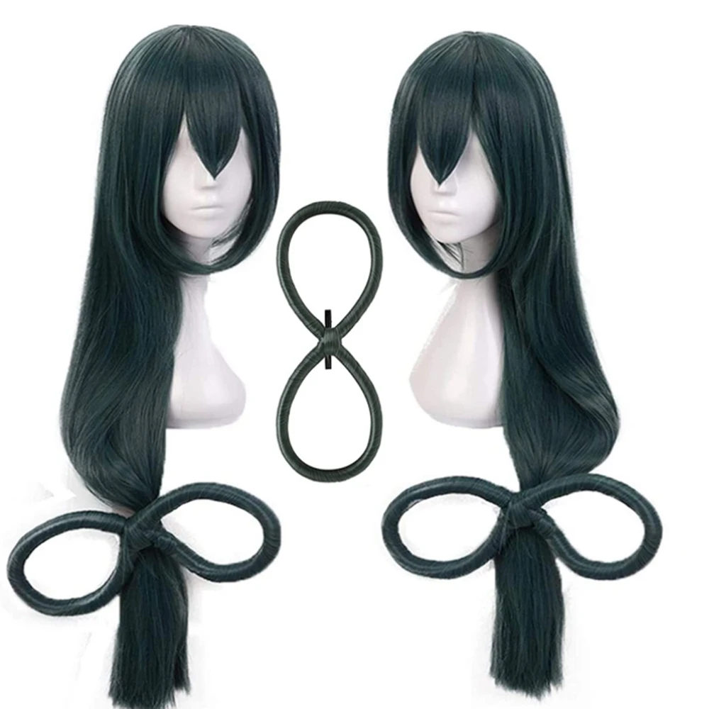 Парик для косплея моя геройская Академия асуй из Моя длинные зеленые