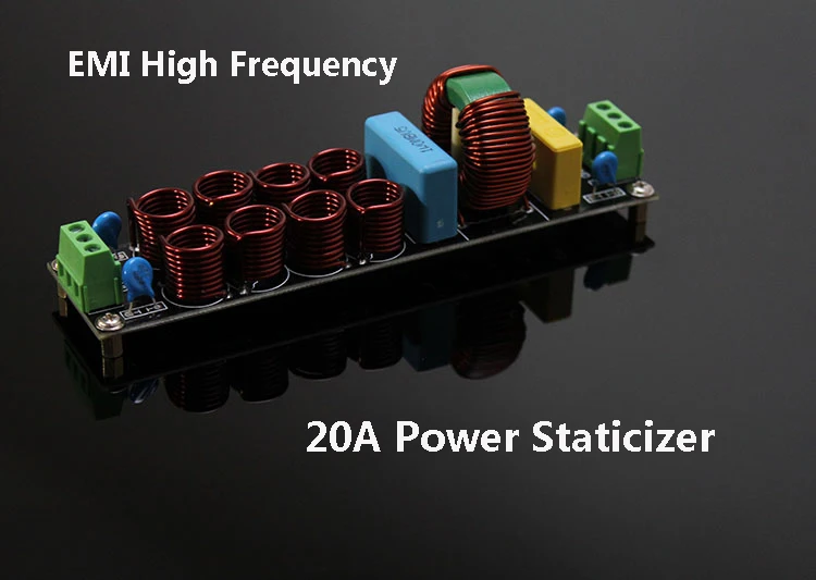 

Высокочастотный источник питания для фильтра электропитания EMI 20A 4400 Вт, сборная плата для усилителя динамика