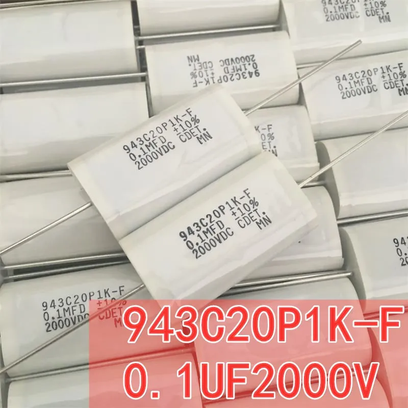 5 шт. 10 943c20p1k f 0.1uf2000v ультразвуковой высоковольтный неиндуктивный поглощающий