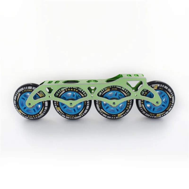 1 pair Green Blue 8 шт. 84 мм колеса для роликовых коньков для скорости Скейтер скейт шины для CITYRUN PS 84A 84 Rodas ILQ-11 608 распорная втулка подшипника - Цвет: 1 pair Green Blue
