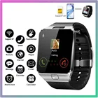 Умные часы DZ09 с поддержкой SIM-карты для Android iPhone Xiaomi умные часы телефон фитнес-трекер наручные часы PK A1 P6 P8