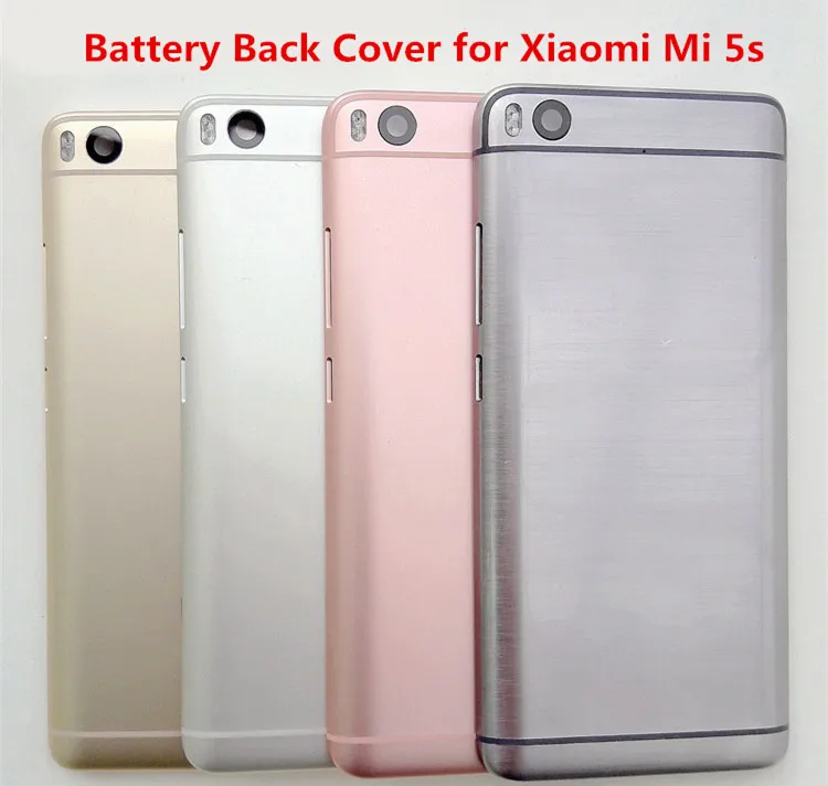 Для 5 15 &quotXiaomi 5S M5S Mi5S mi задняя крышка аккумулятора + вспышка боковые клавиши для