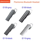 Оригинальные Bluetooth-наушники Plantronics E110E100, беспроводные наушники-вкладыши, высококачественный звук с микрофоном, поддержка официального тестирования
