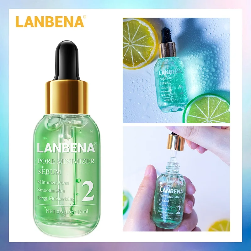 Сыворотка для лица LANBENA глубокое очищение пор отбеливание и лечение акне 17 мл| |