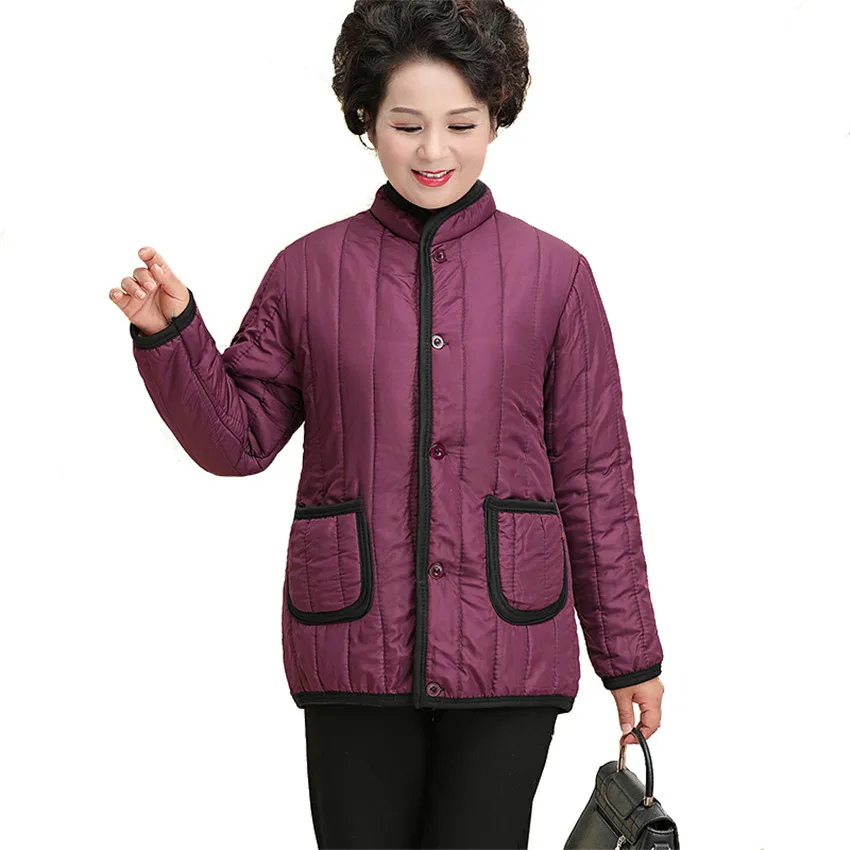 Осень-зима 2020 женские теплые пальто средней длины из плотного хлопка куртки