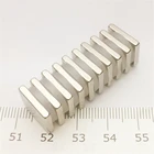 Сверхсильный неодимовый магнит N52, N52, ленточный блок, магниты на холодильник, редкоземельные постоянные магниты, материалы imanes