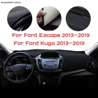 for ford escape kuga 2019 2018 2017 center console dashboard cover dash mat non slip sun shade pad protector carpet 2013 2016