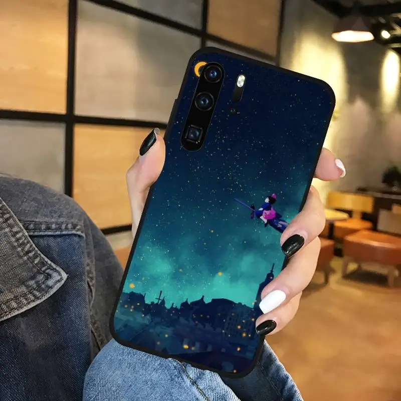 

Cartoon Studio Ghibli Spirited Away Totoro Phone Cases Funda For Huawei P9 P10 P20 P30 Lite 2016 2017 2019 plus pro P smart