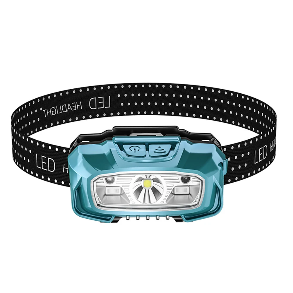 

Smart Wave-sensing Head Light Type-C Rechargeable Waterproof Outdoor Sports Night Light Portable Small Built-in LED Lamp
