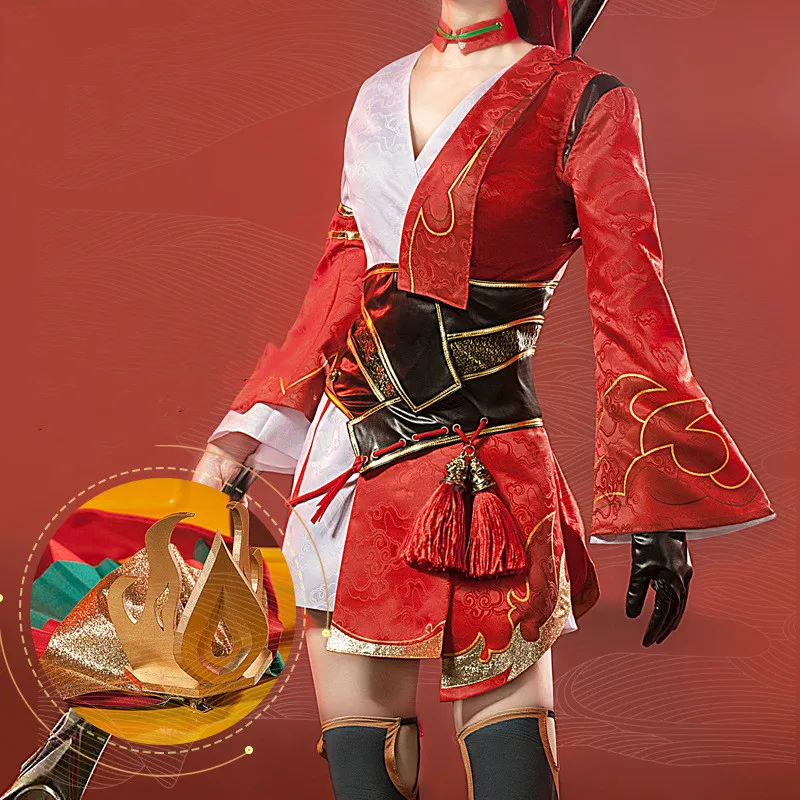 

2021 New Game Arena Of Valor: 5v5 Arena Game Cos Clothing Yunying Anime Full Set Of Clothes Female Ancient Style Handsome Cotton