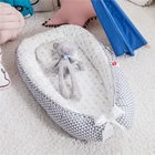85*50 см кровать для детского гнезда с подушкой портативная кровать для путешествий детская хлопковая Колыбель для новорожденного детская кровать бампер для люльки