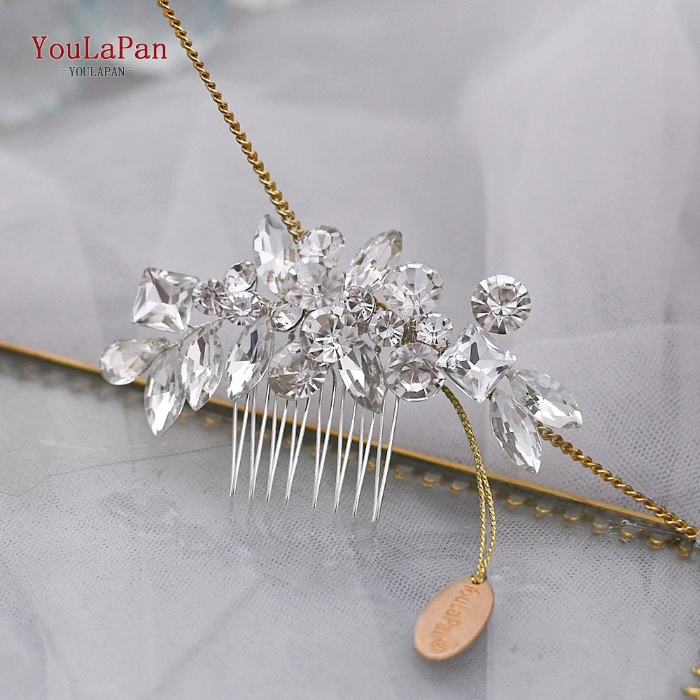 TOPQUEEN HP88 серебряные свадебные аксессуары для волос головной убор свадебный