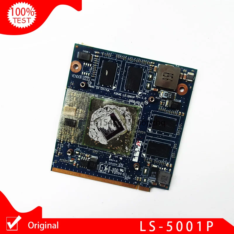 Оригинальный для ноутбука Toshiba A500 L500 L550 VGA Графическая видеокарта HD4650 M96 DDR3 1G 216
