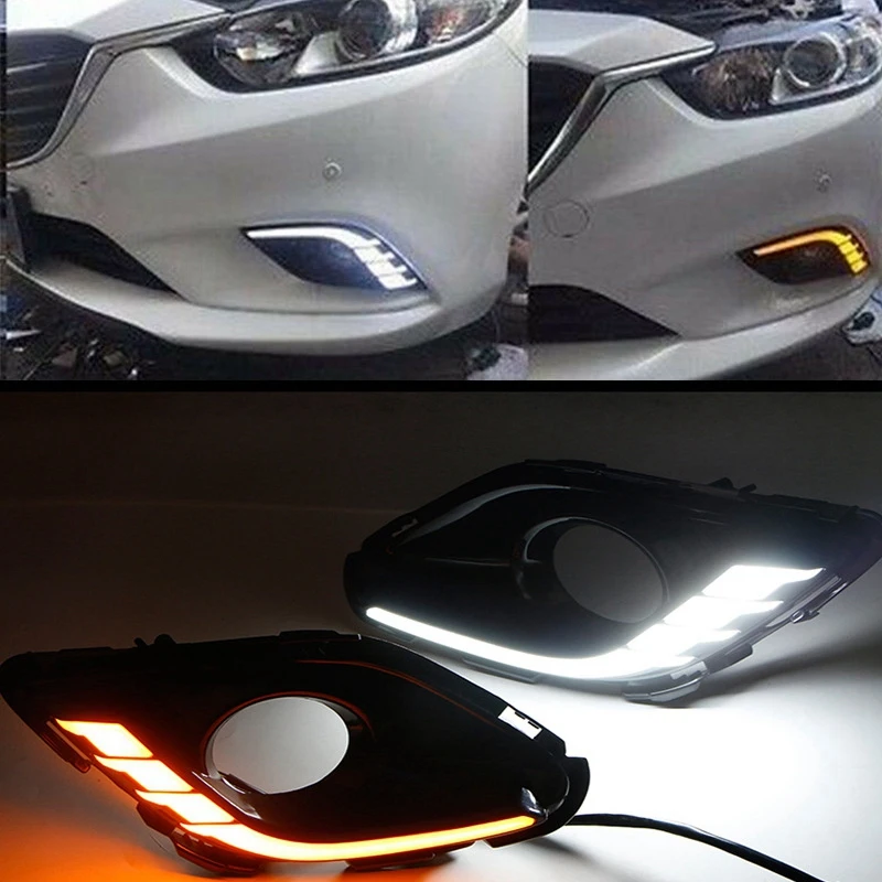 

Car LED Daytime Running Light Fog Lamp for Mazda 6 Atenza 2014-2016