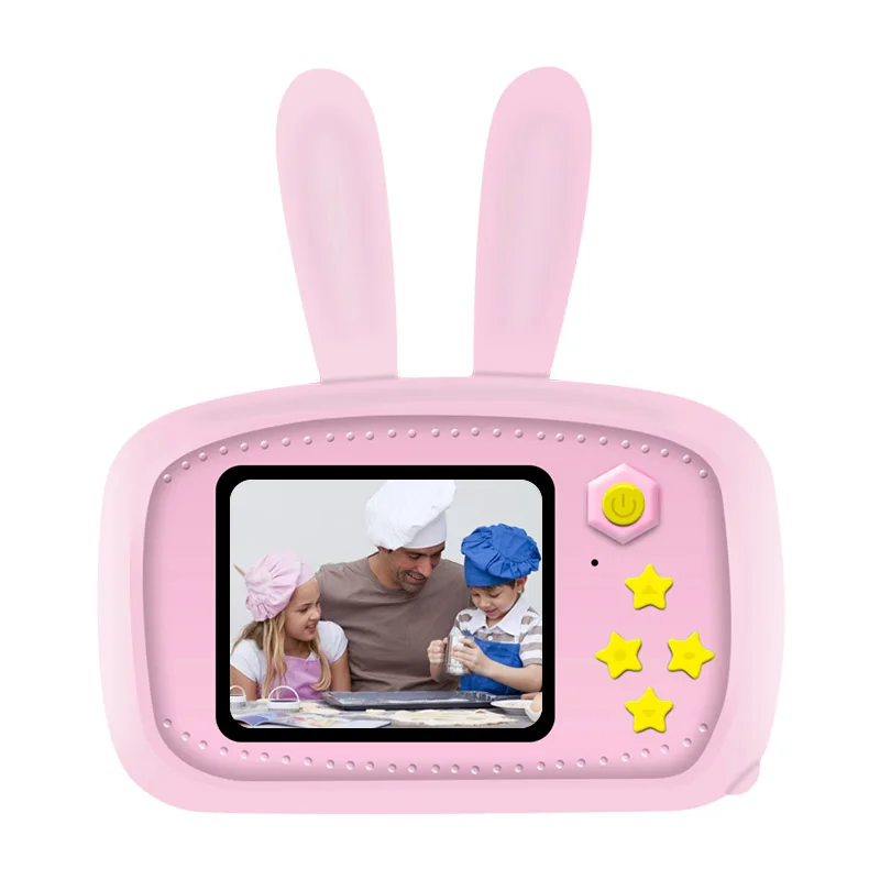 Детская камера HD Цифровая 2 дюймов Мультяшные детские игрушки видео Запись фото