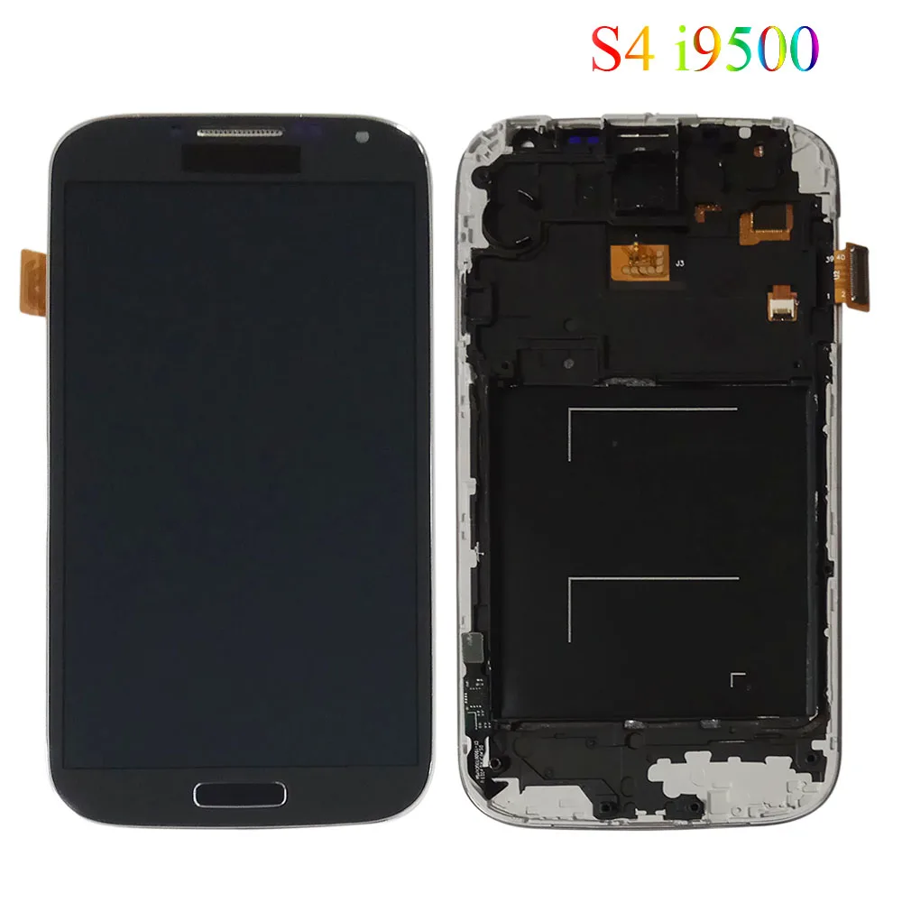 Для samsung Galaxy S4 ЖК дисплей с сенсорным экраном GT i9505 i9500 i9506 i9515 i337 дигитайзер сборка