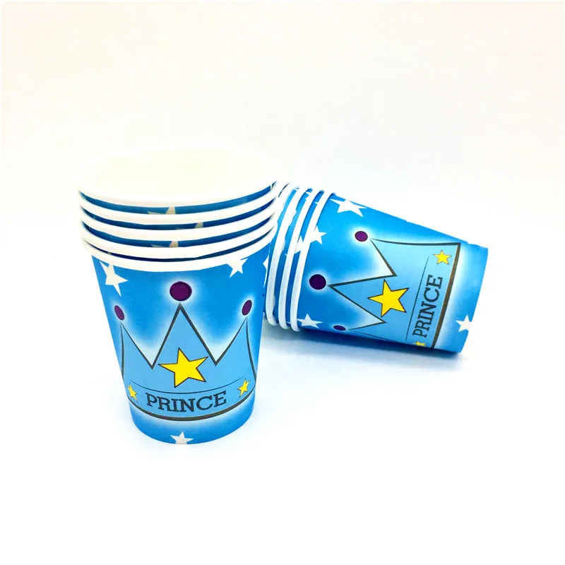 40 шт./лот принца с короной для детей на день рождения вечерние бумага 20 штук